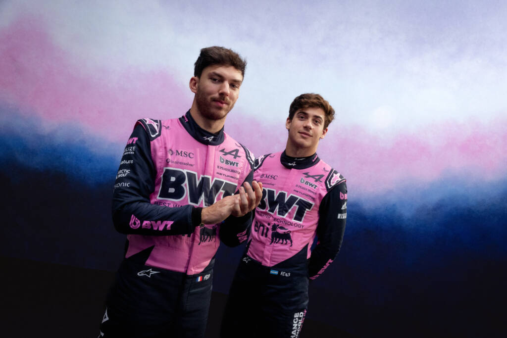 Pierre Gasly and Franco Colapinto for the 2026 Formula 1 season with Alpine