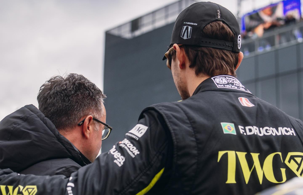 Drugovich. And Andretti team principal Madrid 2026