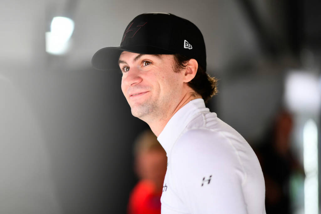 Colton Herta for Hitech in Formula 2 supported by Cadillac F1 Team for the 2026 season