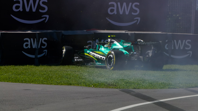 Fernando Alonso 2026 Canadian GP Sprint Crash