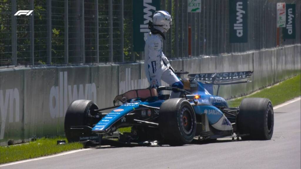 Alex Albon Accident 2026 Canadian GP Practice
