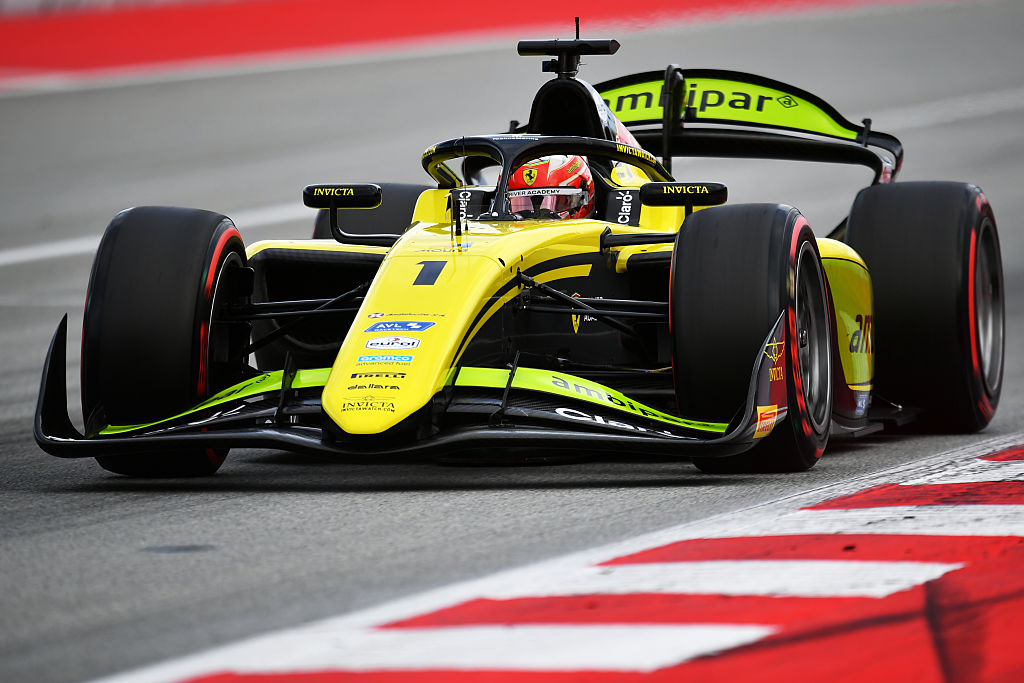 Formula 2 Feature race, Rafael Câmara, Formula 2, Barcelona