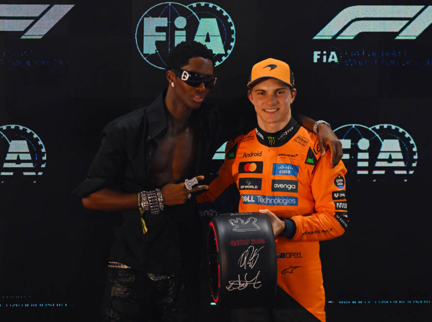 Piastri takes Qatar GP pole