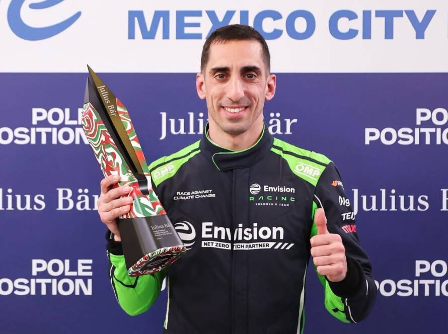 Barnard set the fastest time, but exceeded track limits and had his lap deleted. As a result, Buemi claimed pole position for Formula E's historic 150th race.