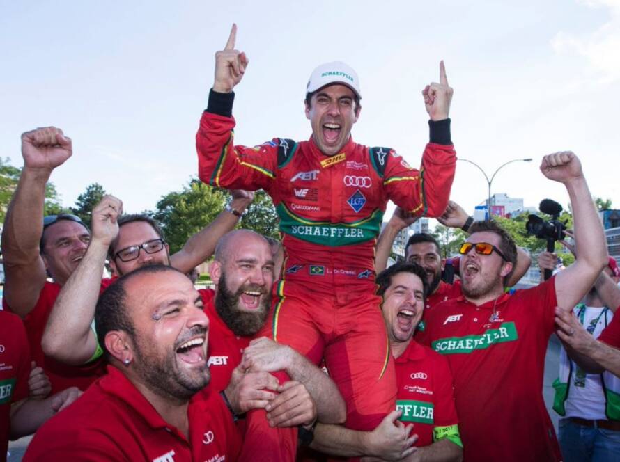 FÓRMULA E DRIVER LUCAS DI GRASSI