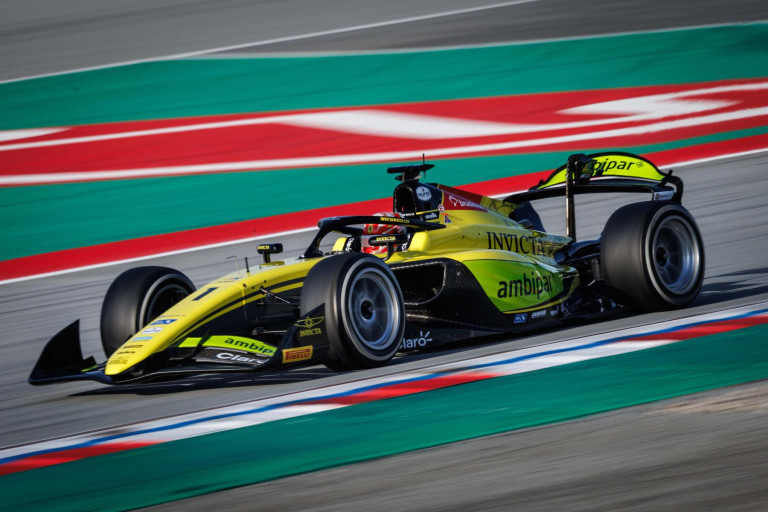 Invicta Racing during the Formula 2 Australian Grand Prix