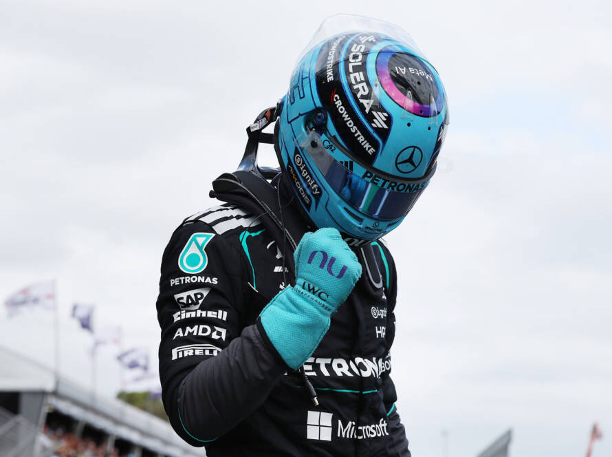 George Russell takes Pole at the Chinese GP