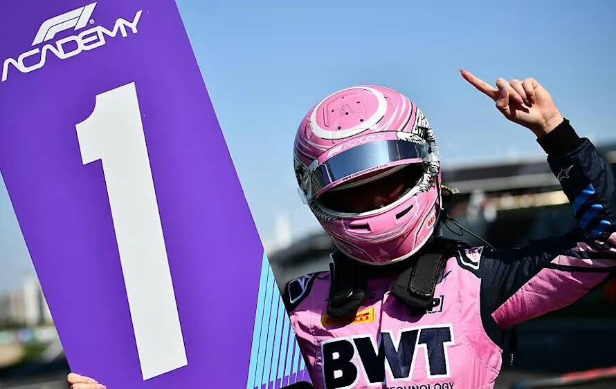 Gademan wins F1 Academy race 1