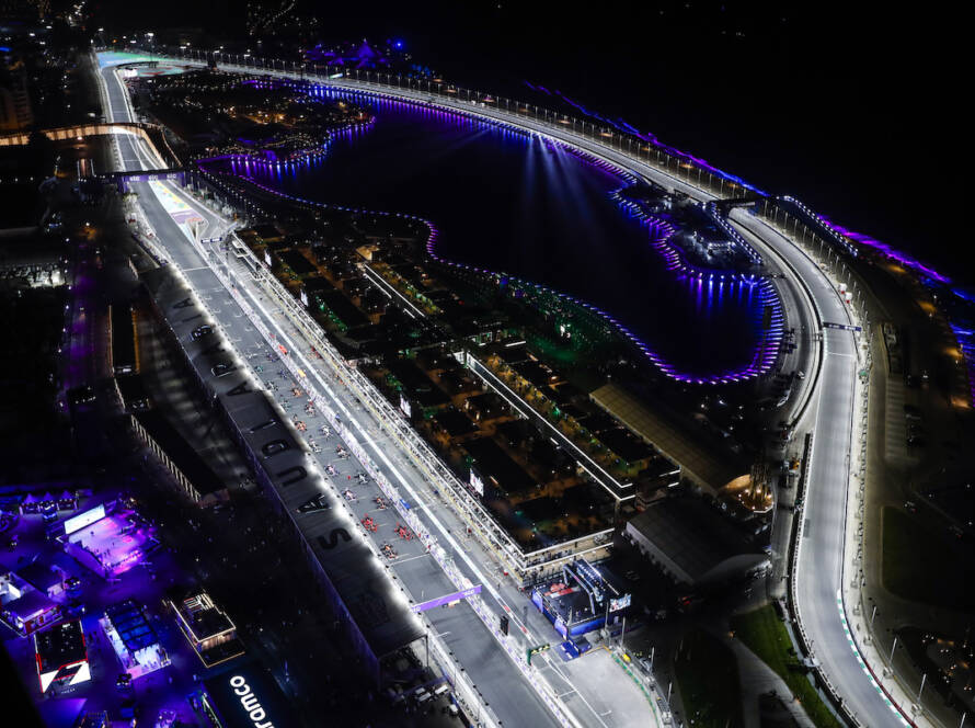 Cancellation of Jeddah and Bahrain, Jeddah circuit