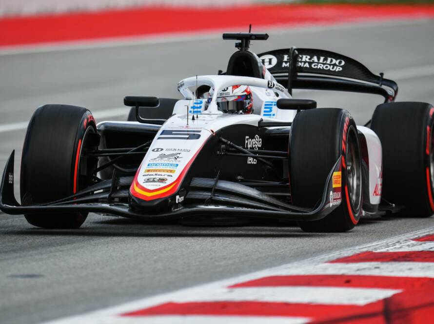 Noel León, Formula 2, Qualifying Session, Austria GP