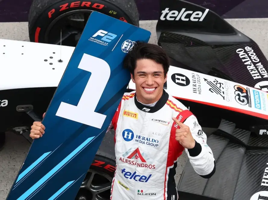 Sprint race, Noel León, Formula 2, Monaco