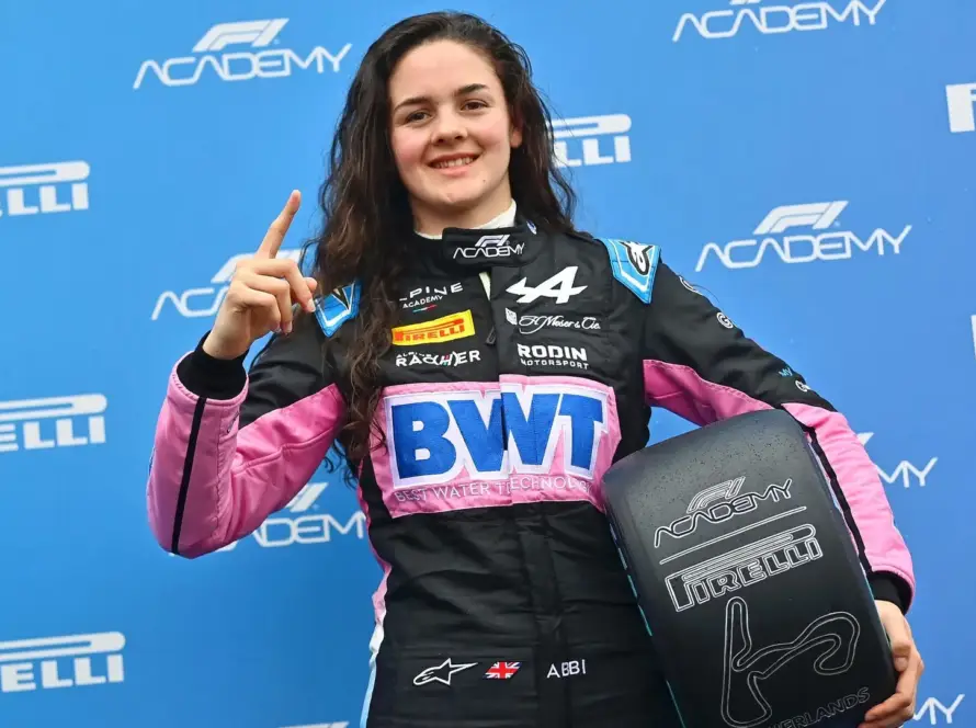 Abbi Pulling's podium finish in The Netherlands